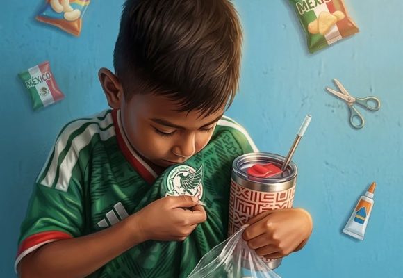 Amor por la camiseta: niño que diseñó su uniforme del Tri recibe jersey oficial de la Selección Mexicana