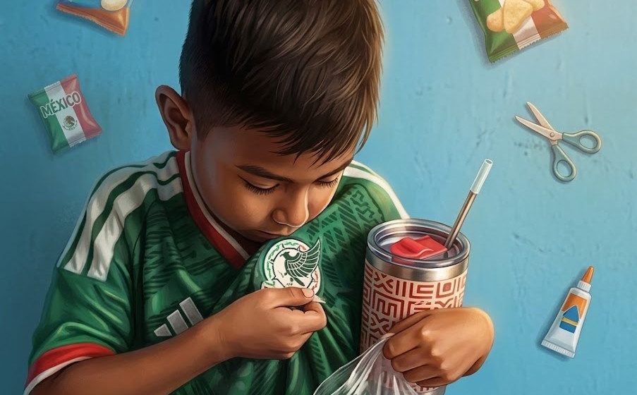Amor por la camiseta: niño que diseñó su uniforme del Tri recibe jersey oficial de la Selección Mexicana