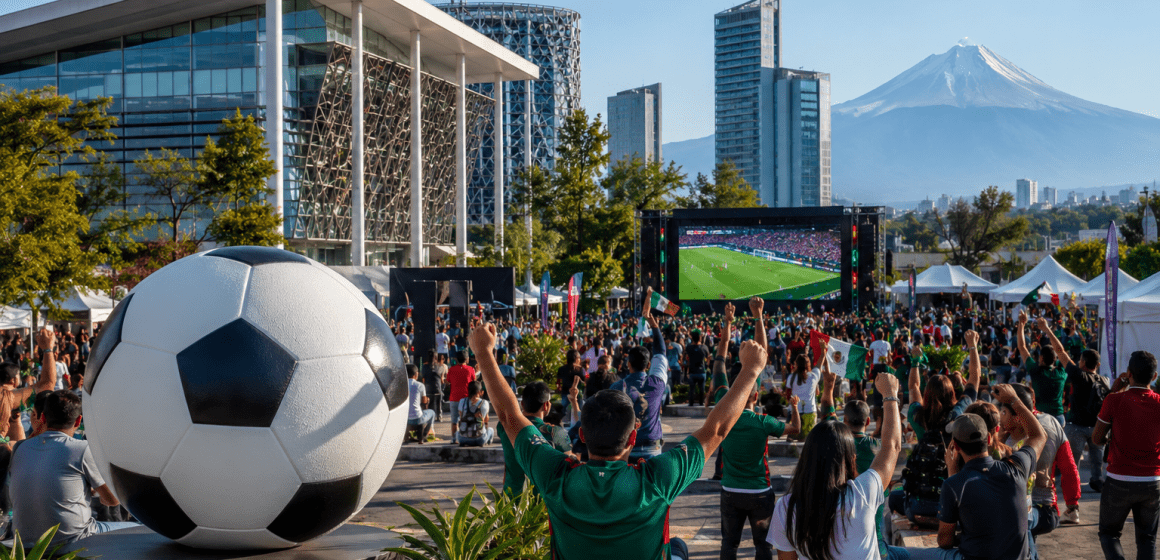 Puebla vivirá la fiesta del Mundial 2026 con actividades gratuitas en el CIS de Angelópolis