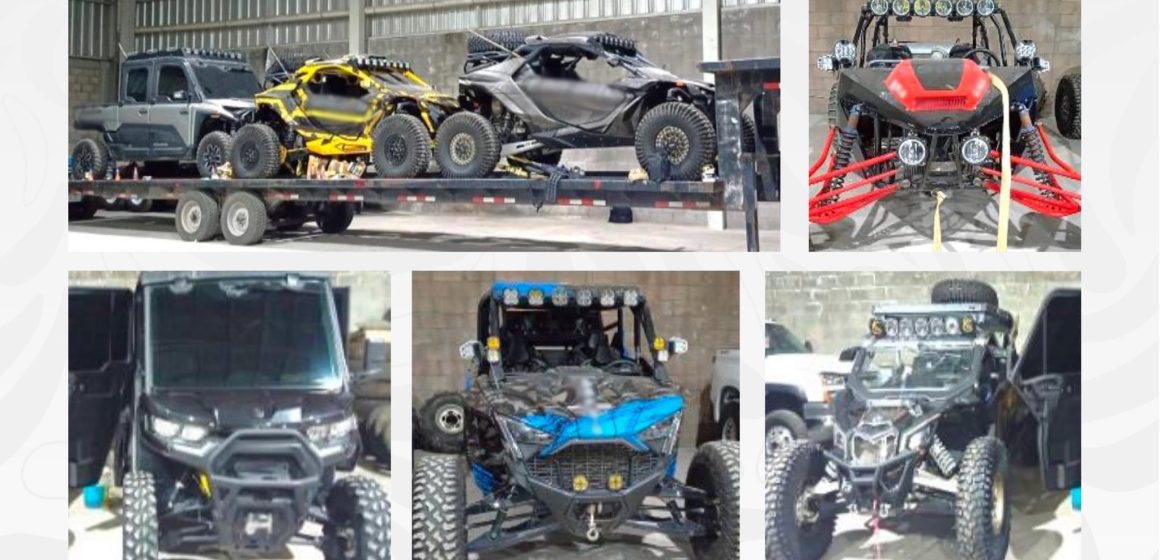 Golpe al narcotráfico: Aseguran 3 inmuebles y 46 vehículos del Cártel del Pacífico en Durango