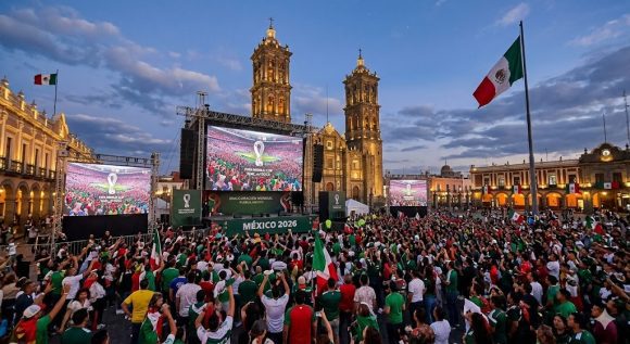 Puebla transmitirá todos los partidos del Mundial gratis en el Zócalo: Pepe Chedraui