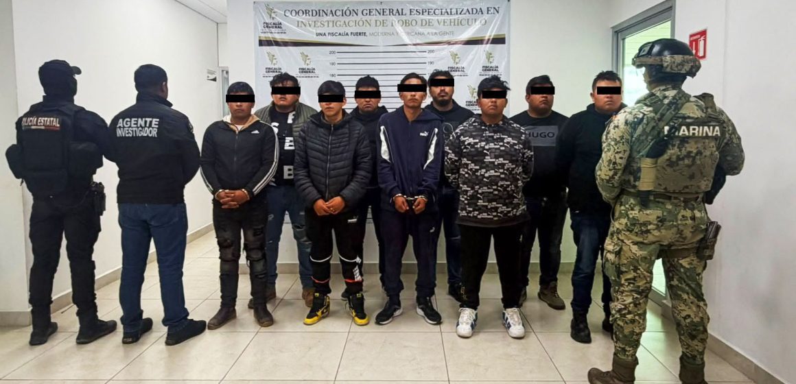 Marina, Seguridad Pública y Fiscalía asestan golpe contundente al robo a transporte de carga