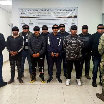 Marina, Seguridad Pública y Fiscalía asestan golpe contundente al robo a transporte de carga