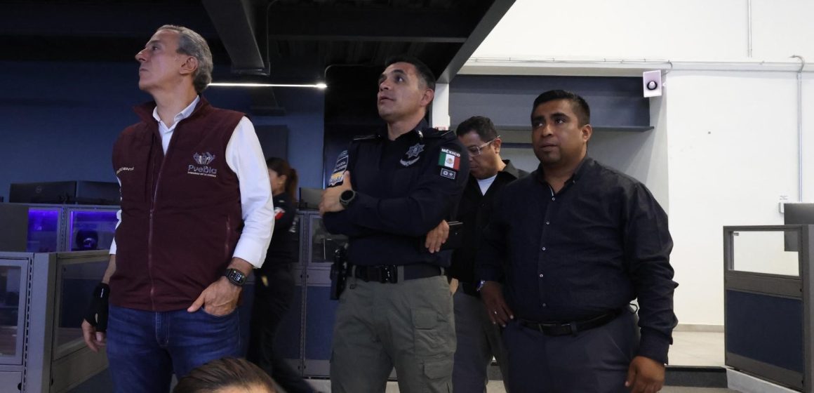 Pepe Chedraui supervisa monitoreo de lluvias en Puebla desde la DGERI