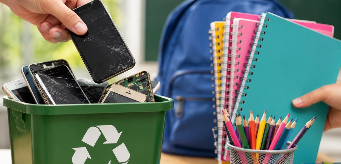 “Un celular por la educación”: campaña impulsa reciclaje y apoyo escolar en el municipio de Puebla