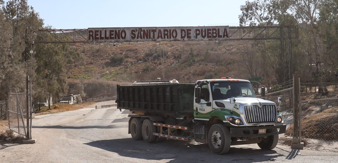 Supervisa Ayuntamiento trabajos correctivos en relleno sanitario de Chiltepeque