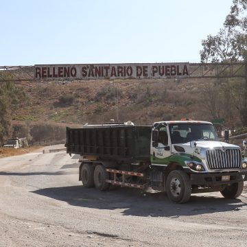 Supervisa Ayuntamiento trabajos correctivos en relleno sanitario de Chiltepeque