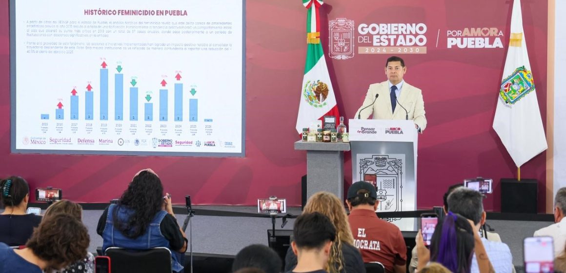 ¿Qué delitos bajaron en Puebla? Gobierno del Estado presenta balance oficial de seguridad