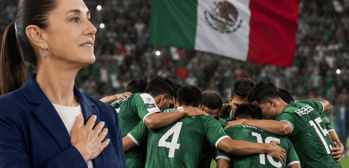 Presidenta de México envía mensaje de apoyo a la Selección tras la derrota ante Inglaterra