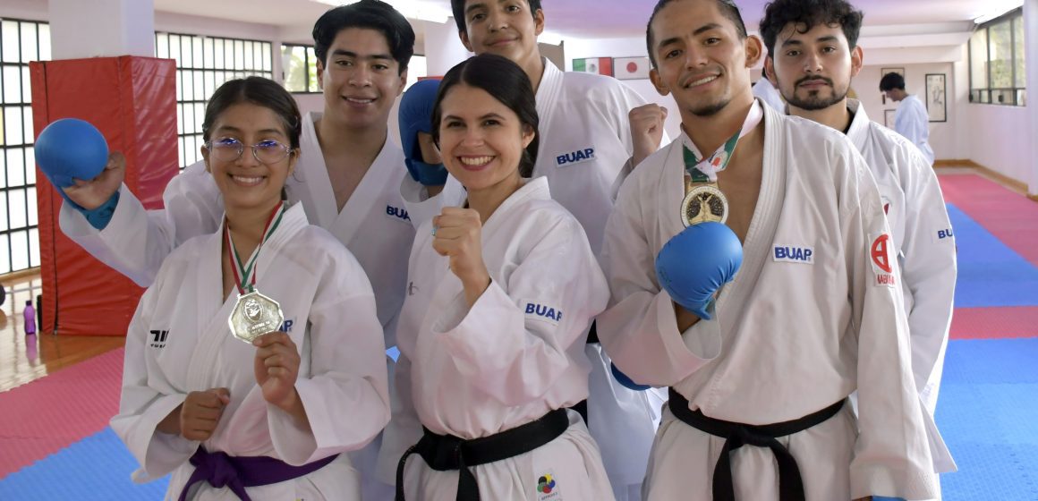 Destaca selectivo BUAP en Campeonato Nacional de Karate