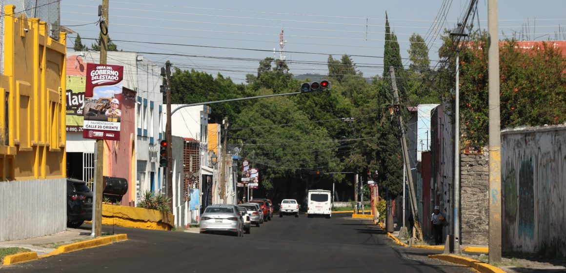 Gobierno de Puebla concluye rehabilitación de vialidades del programa “Pavimentación de 100 Vialidades 2026”