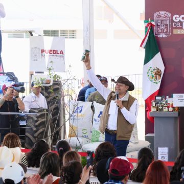 Armenta refuerza seguridad, infraestructura y apoyo al campo en Chignahuapan