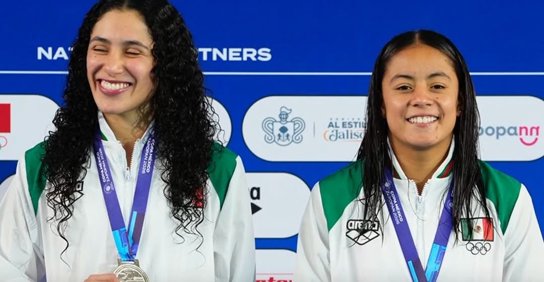Alejandra Estudillo y Gabriela Agúndez México hace el 2-3 en sincronizados femenil dentro de la Copa México 2026