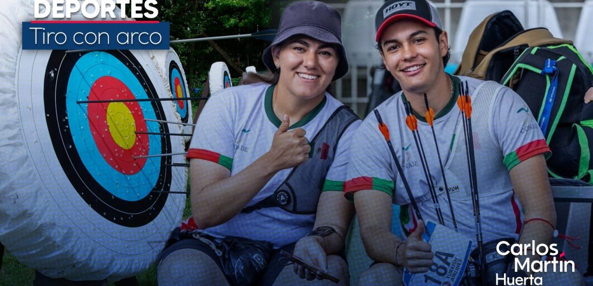 Alejandra Valencia y Matías Grande son bicampeones centroamericanos en tiro con arco