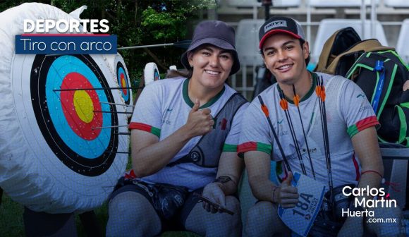 Alejandra Valencia y Matías Grande son bicampeones centroamericanos en tiro con arco
