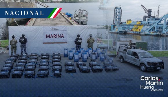SEMAR asegura más de una tonelada de cocaína en costas de Chiapas
