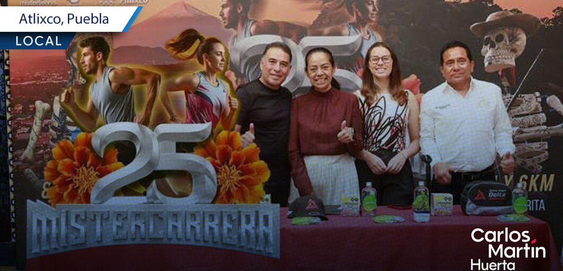Atlixco anuncia la Mistercarrera 2026: Fecha e inscripciones
