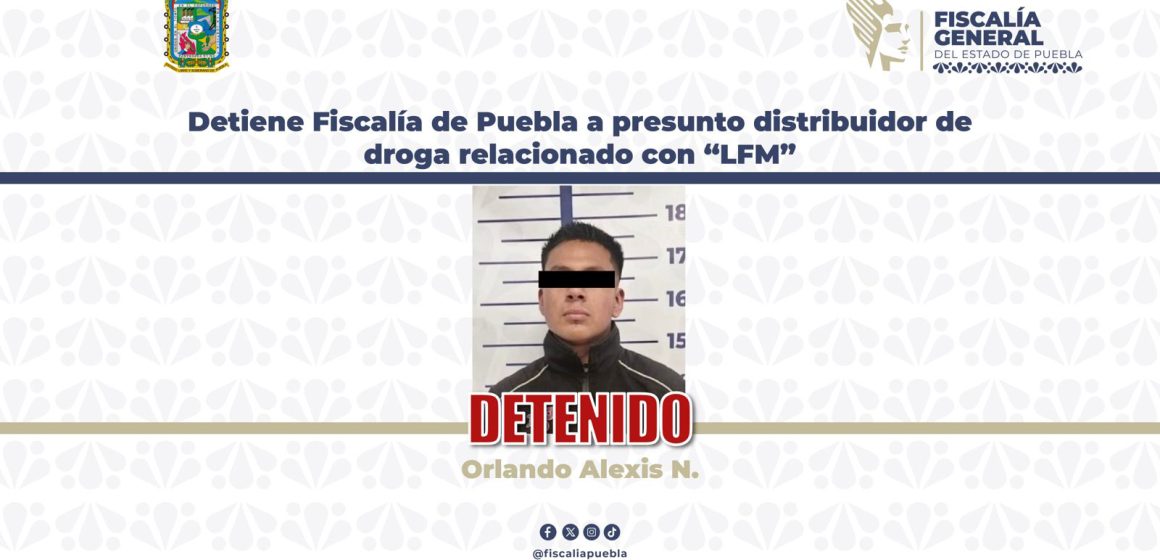 BOLETIN 328 H Detiene FGE a presunto distribuidor de droga vinculado con “La Familia Michoacana”