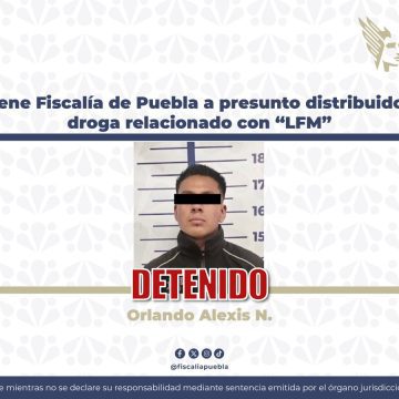 BOLETIN 328 H Detiene FGE a presunto distribuidor de droga vinculado con “La Familia Michoacana”