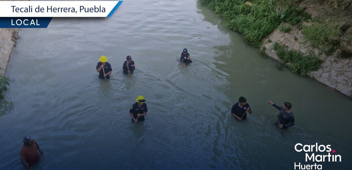 Continúa búsqueda de joven desaparecido en el canal de Valsequillo