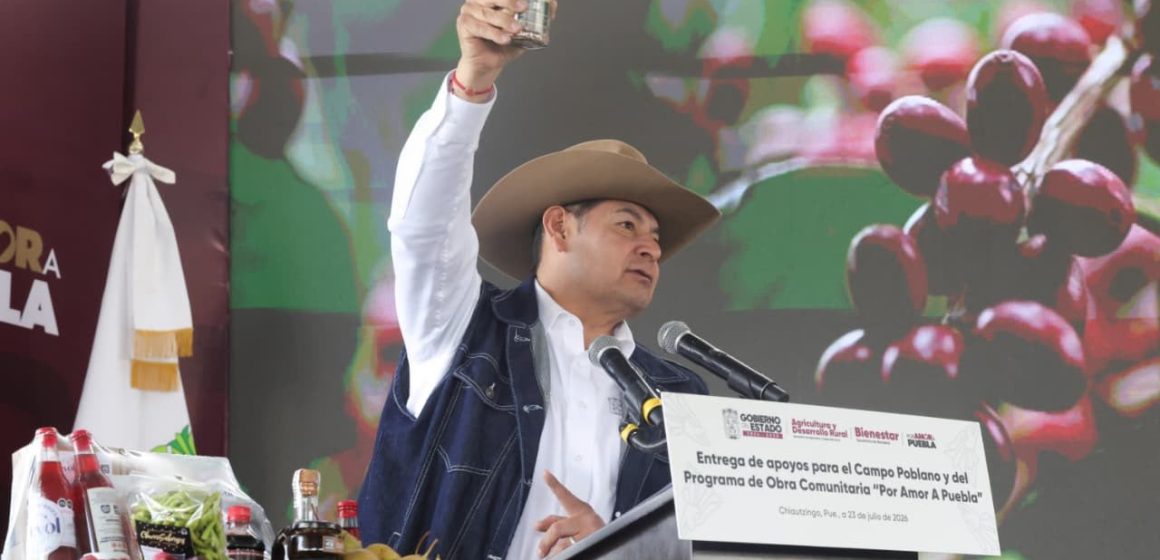 Destinan más de 25.6 millones de pesos para fortalecer el campo poblano
