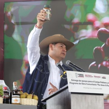 Destinan más de 25.6 millones de pesos para fortalecer el campo poblano