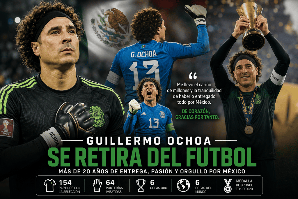Guillermo Ochoa anuncia su retiro del futbol; “Lo di todo por México”, afirma el histórico arquero 2 ChatGPT Image 21 jul 2026 05 10 32 p.m