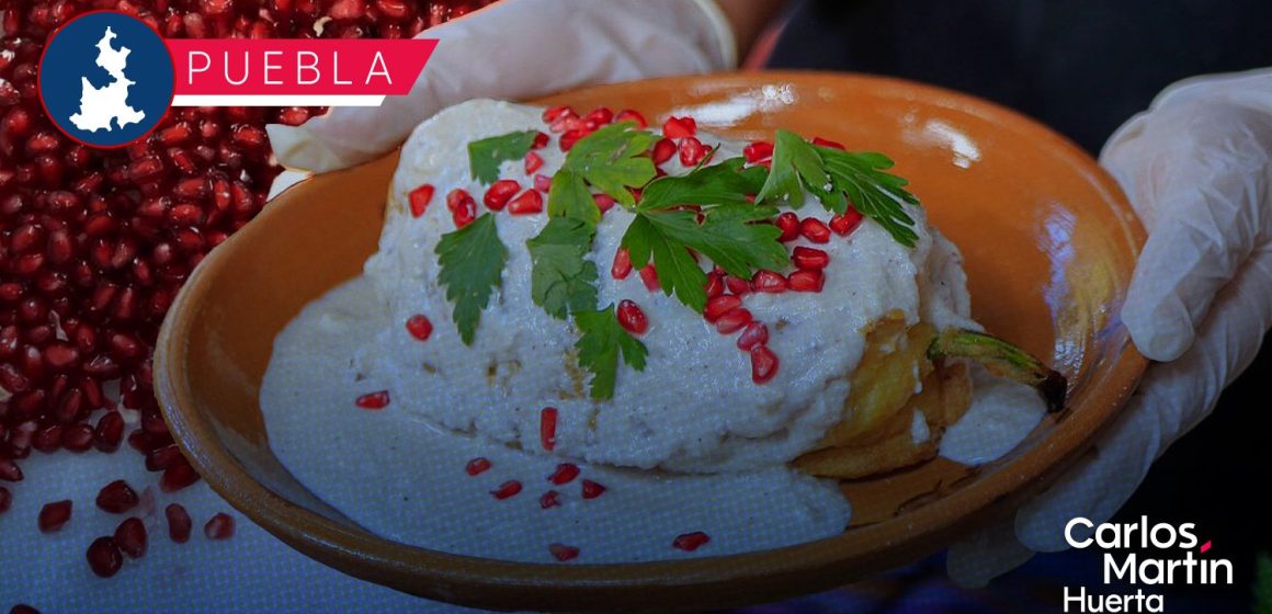 Chile en Nogada Lanzan promoción global del Chile en Nogada para atraer turismo en Puebla