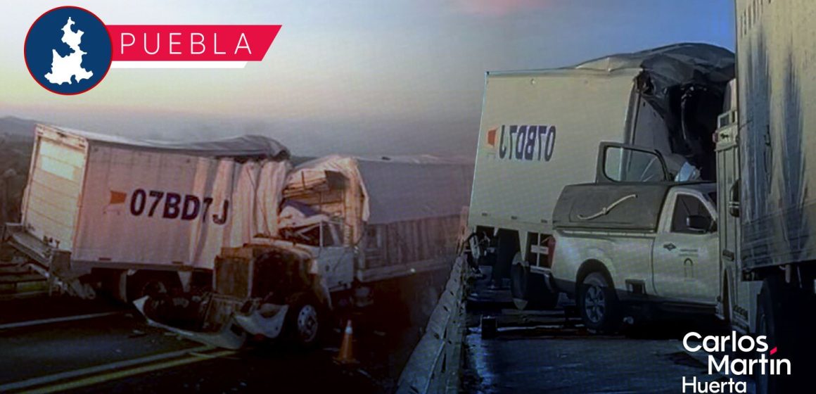 Choque Cuacnopalan-Oaxaca Choque entre dos tráileres deja un muerto en la autopista Cuacnopalan-Oaxaca