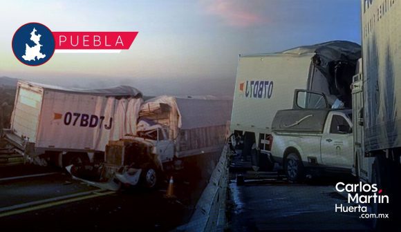 Choque entre dos tráileres deja un muerto en la autopista Cuacnopalan-Oaxaca