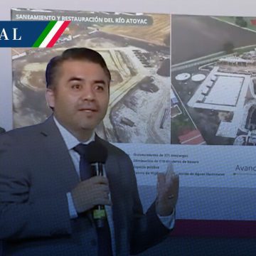 Conagua - Río Atoyac Atoyac registra avance del 85% en su primera etapa de saneamiento: Conagua