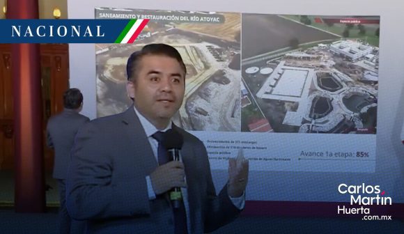 Atoyac registra avance del 85% en su primera etapa de saneamiento: Conagua