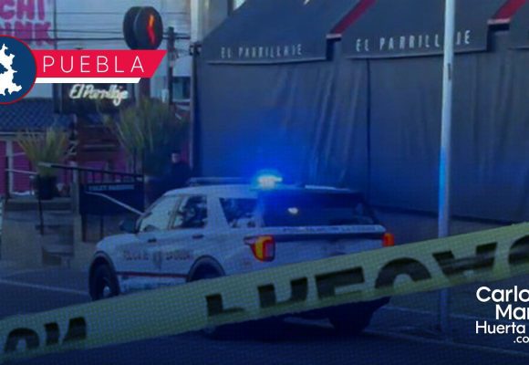 Movilización policiaca en la Juárez por intento de robo a restaurante El Parrillaje