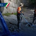 Lavado de mezclilla en casas ahoga al río Atoyac: Semarnat