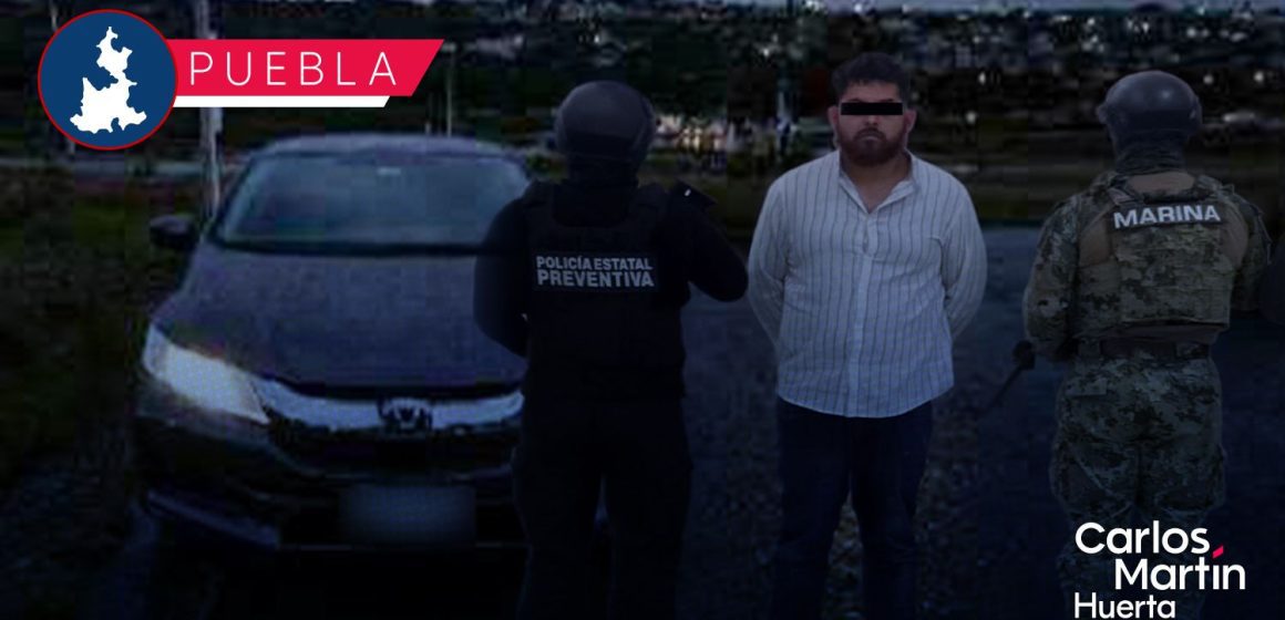 Cae presunto miembro del CJNG implicado en auto con restos calcinados en Periférico