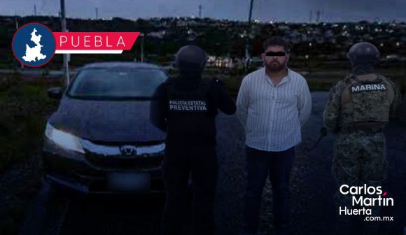 Cae presunto miembro del CJNG implicado en auto con restos calcinados en Periférico