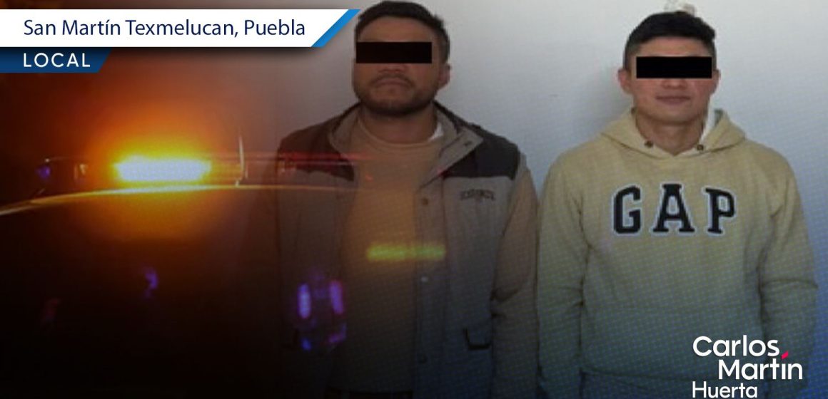 Capturan a dos hombres por homicidio registrado en Texmelucan hace seis años