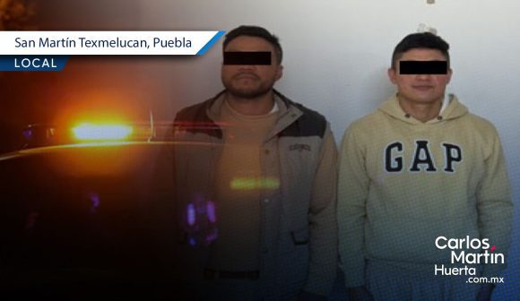 Capturan a dos hombres por homicidio registrado en Texmelucan hace seis años