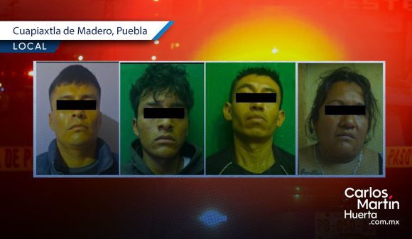 Detenidos narcomenudeo Cuapiaxtla Desmantelan punto de narcomenudeo en Cuapiaxtla; hay 4 detenidos
