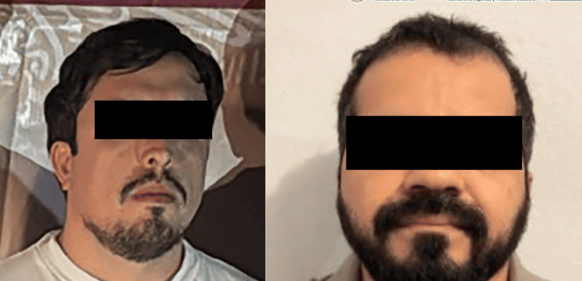 Golpe al crimen organizado: Detienen a dos objetivos prioritarios en Yucatán y Nayarit