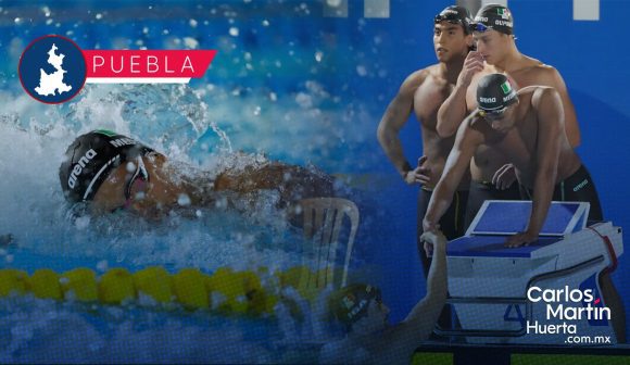 El nadador poblano Santiago Blanco sube al podio en los Juegos Centroamericanos 2026