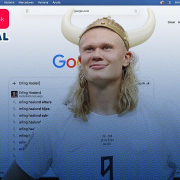 Descubre qué ocurre al buscar a Erling Haaland en Google