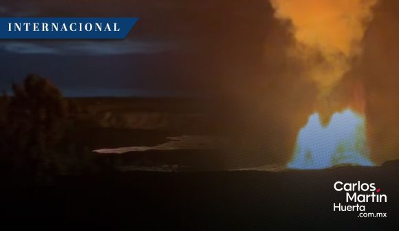 Volcán Kilauea entra de nuevo en erupción con fuentes de lava