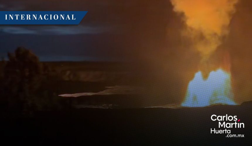 Volcán Kilauea entra de nuevo en erupción con fuentes de lava
