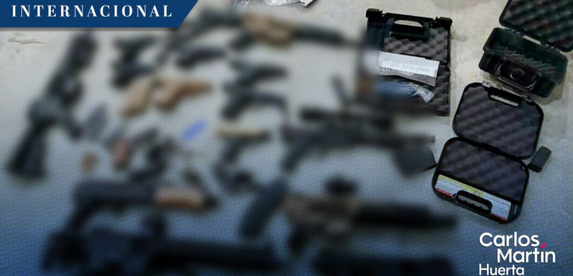 EE. UU. decomisa 138 armas de fuego que tenían como destino México