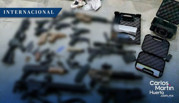 EE. UU. decomisa 138 armas de fuego que tenían como destino México