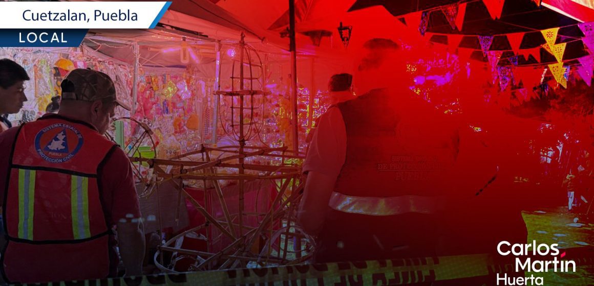 Explosión de pirotecnia Cuetzalan Explosión de pirotecnia deja 22 lesionados en fiesta patronal de Acaxiloco, Cuetzalan