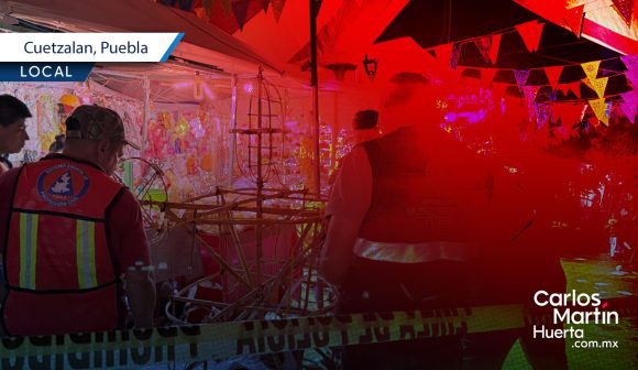 Explosión de pirotecnia deja 22 lesionados en fiesta patronal de Acaxiloco, Cuetzalan
