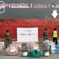 Aseguran más de una tonelada de cocaína en puerto de Lázaro Cárdenas