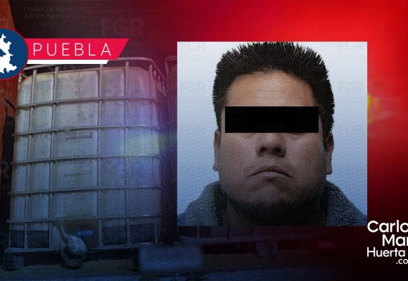 Sentencian a sujeto por transportar diésel ilegal en la México-Puebla